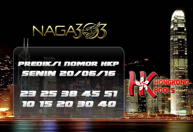 Prediksi Hongkong Pools Senin 20 Juni 2016