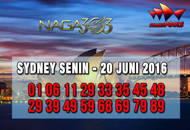 Prediksi Sydney Pools Senin 20 Juni 2016