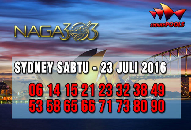 Prediksi Sydney Pools Sabtu 23 Juli 2016